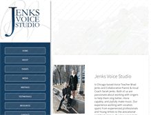 Tablet Screenshot of jenksvoicestudio.com